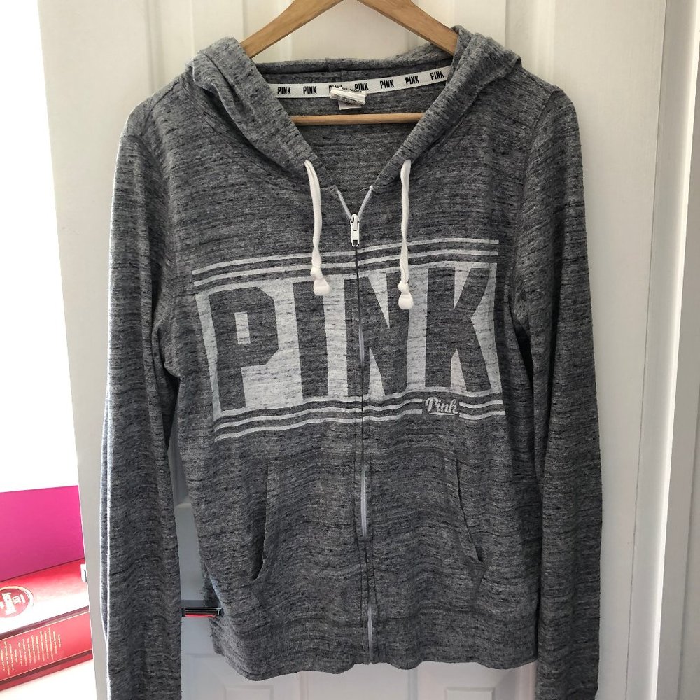 PINK Full-Zip Hoodie Jacket
